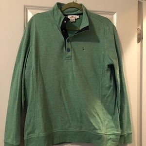 Heather Green Vineyard Vines Pullover